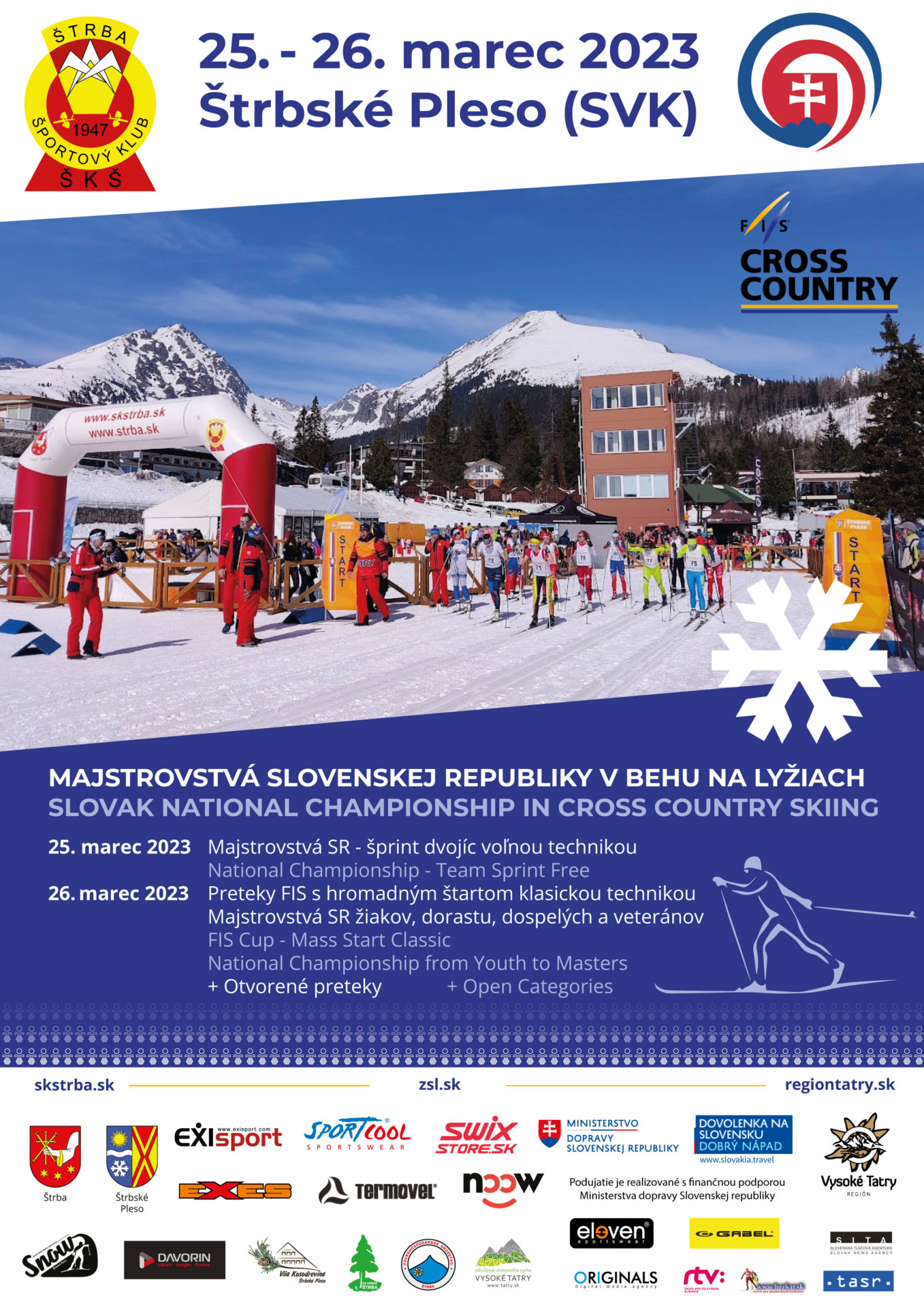 Majstrovstvá SR v behu na lyžiach