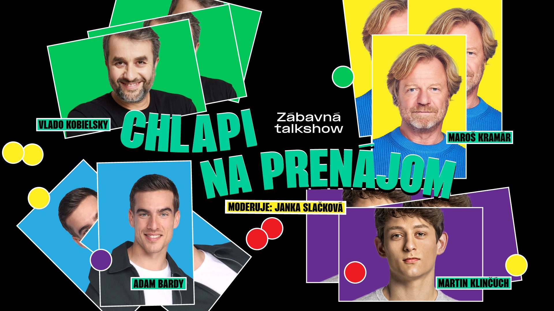 Zábavná talkshow Chlapi na prenájom