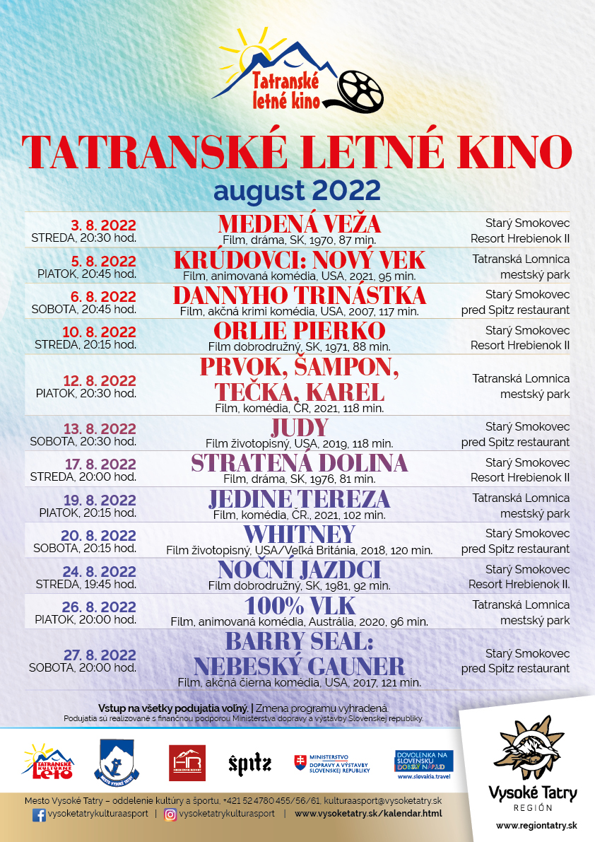 Tatranské letné kino – JEDINE TEREZA