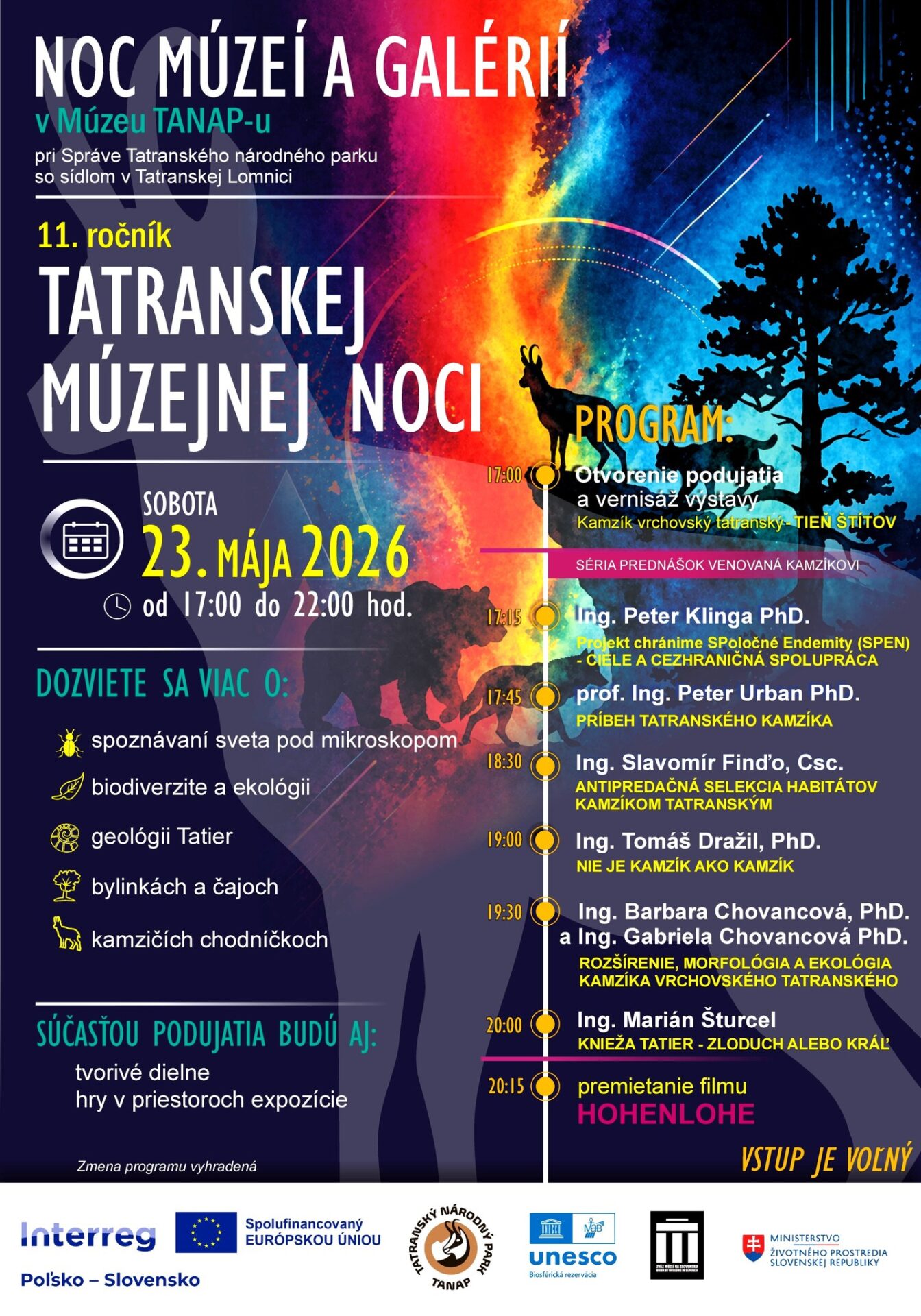 Noc múzeí a galérií v Múzeu TANAP-u