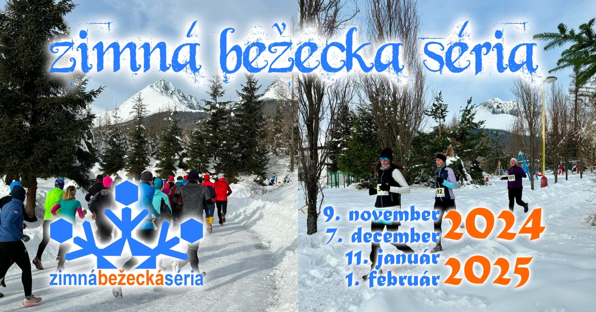Zimná bežecká séria 3. kolo – Starý Smokovec – ZRUŠENÁ