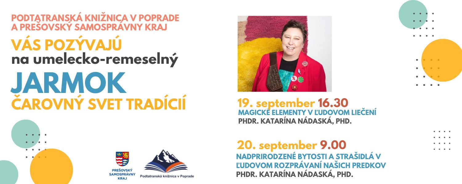 Katarína Nádaská: PREDNÁŠKA