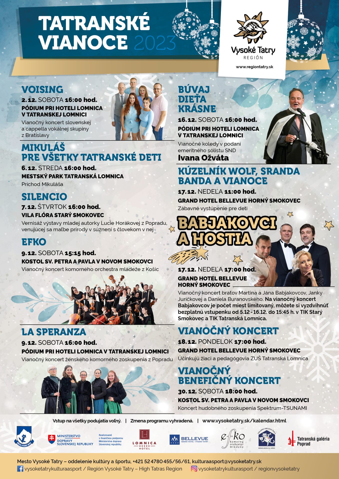 Vianočný koncert LA SPERANZA