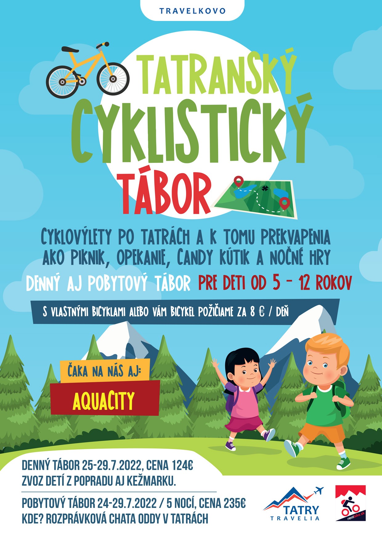 TATRANSKÝ CYKLISTICKÝ TÁBOR – pobytový tábor