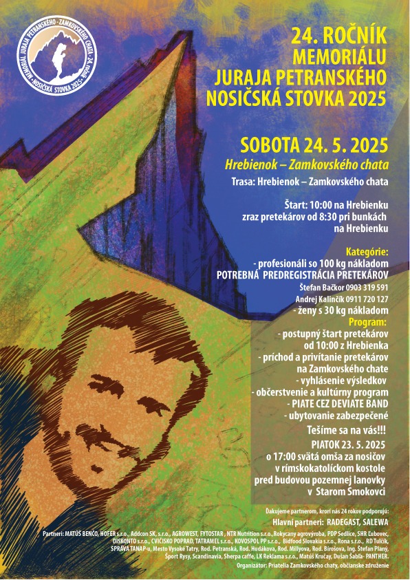 24. ROČNÍK MEMORIÁLU JURAJA PETRANSKÉHO – NOSIČSKÁ STOVKA 2025