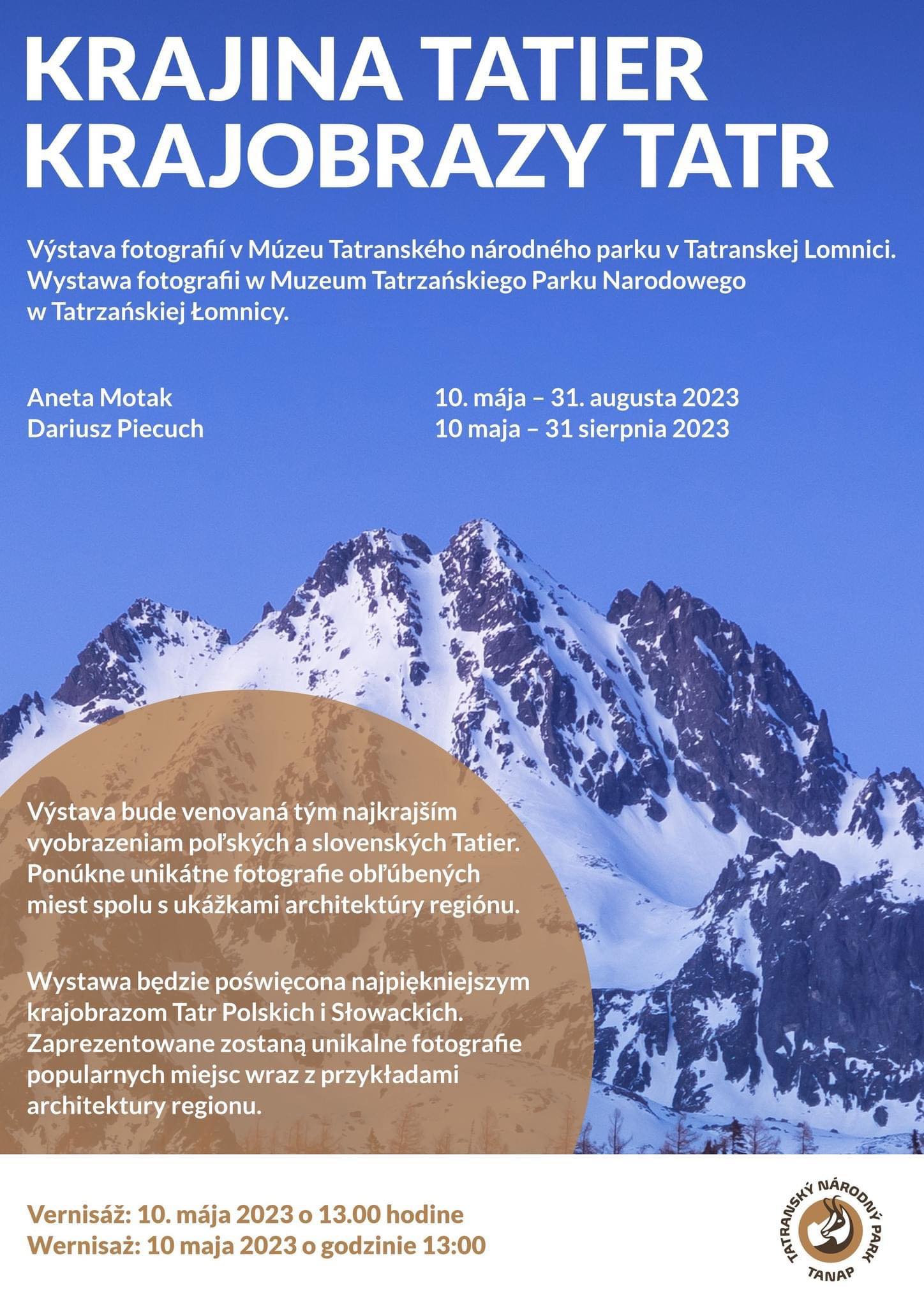 Výstava Krajina Tatier