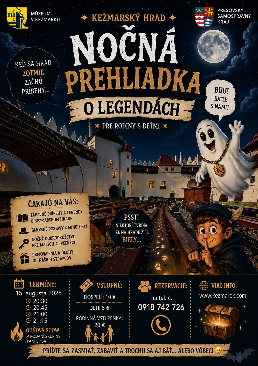Nočná prehliadka o legendách