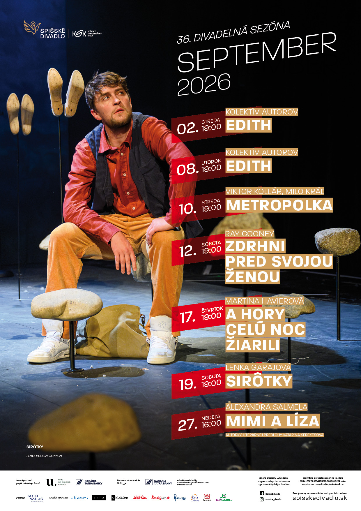 Mesačný program – september