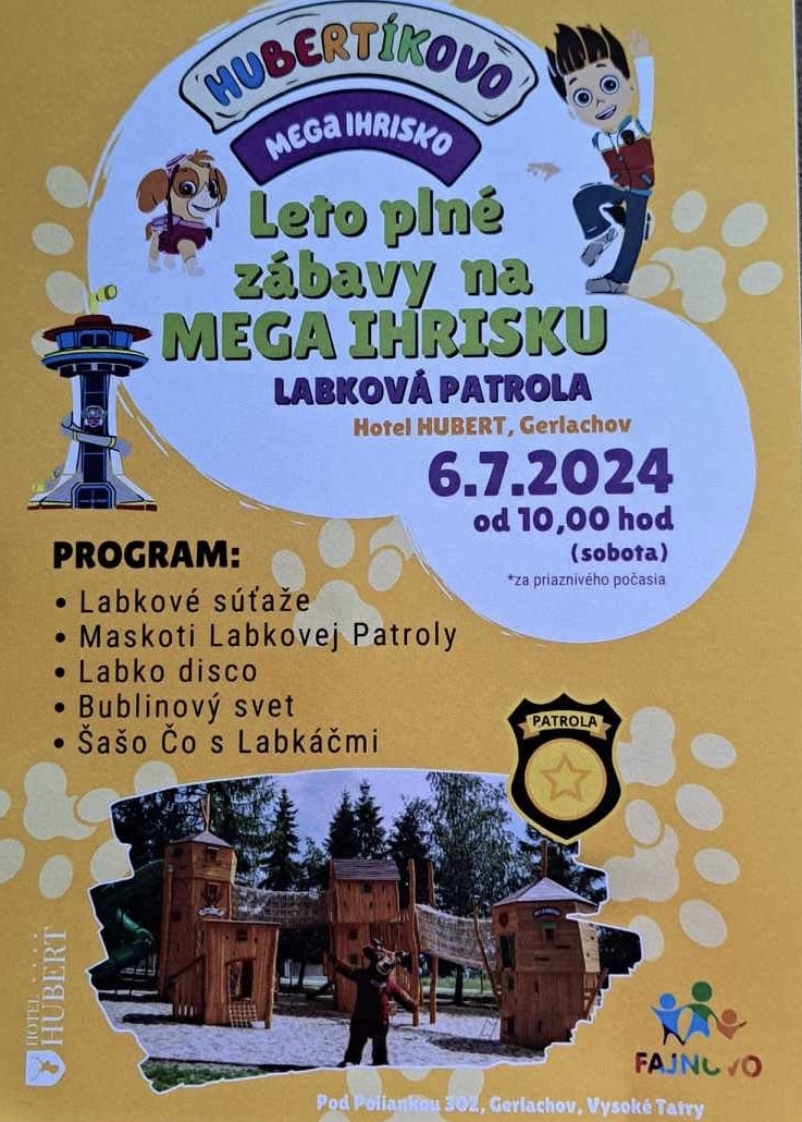 Leto plné zábavy na MEGA IHRISKU