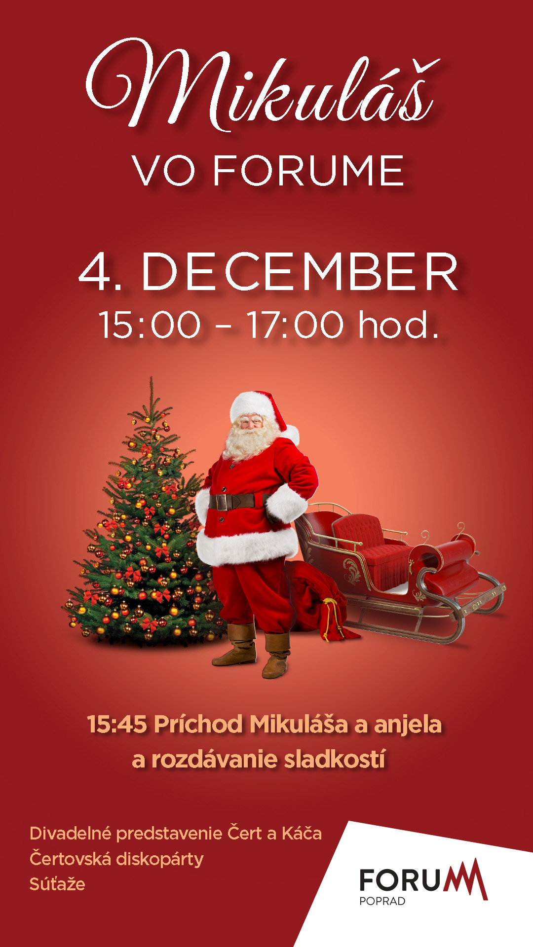 Mikuláš vo Forume