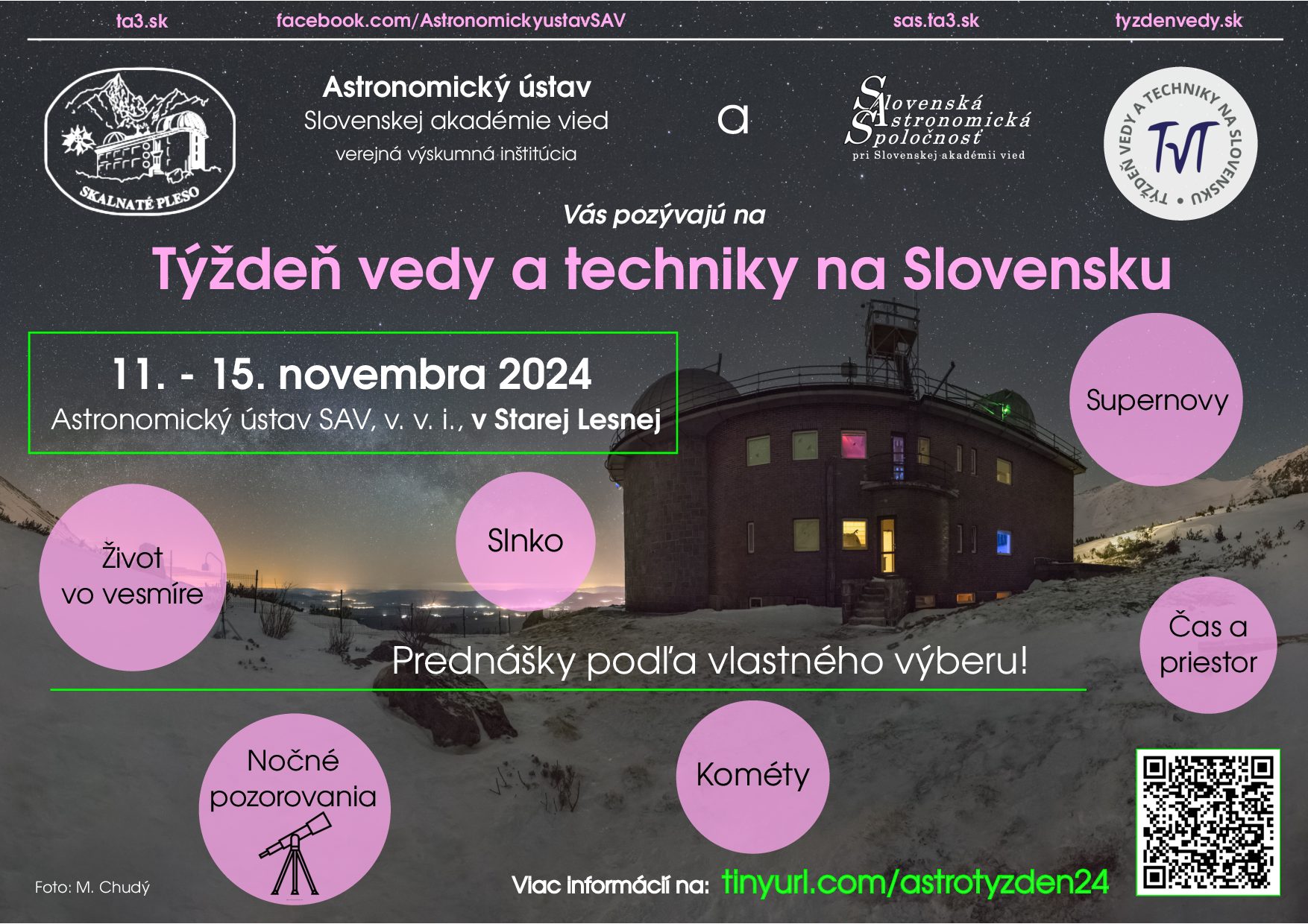 Týždeň vedy a techniky na Astronomickom ústave SAV, v. v. i.