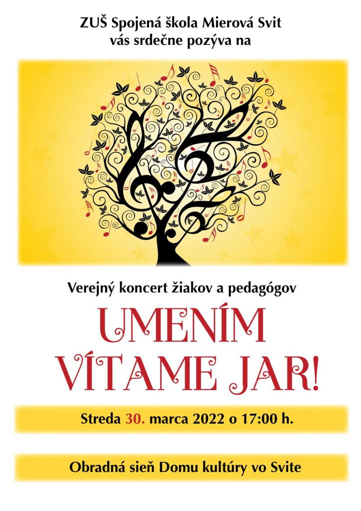 KONCERT Umením vítame jar