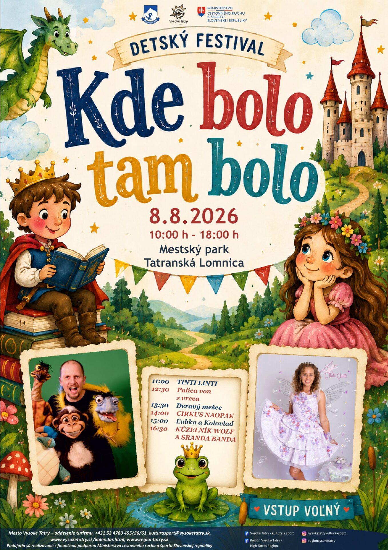 Detský festival KDE BOLO TAM BOLO