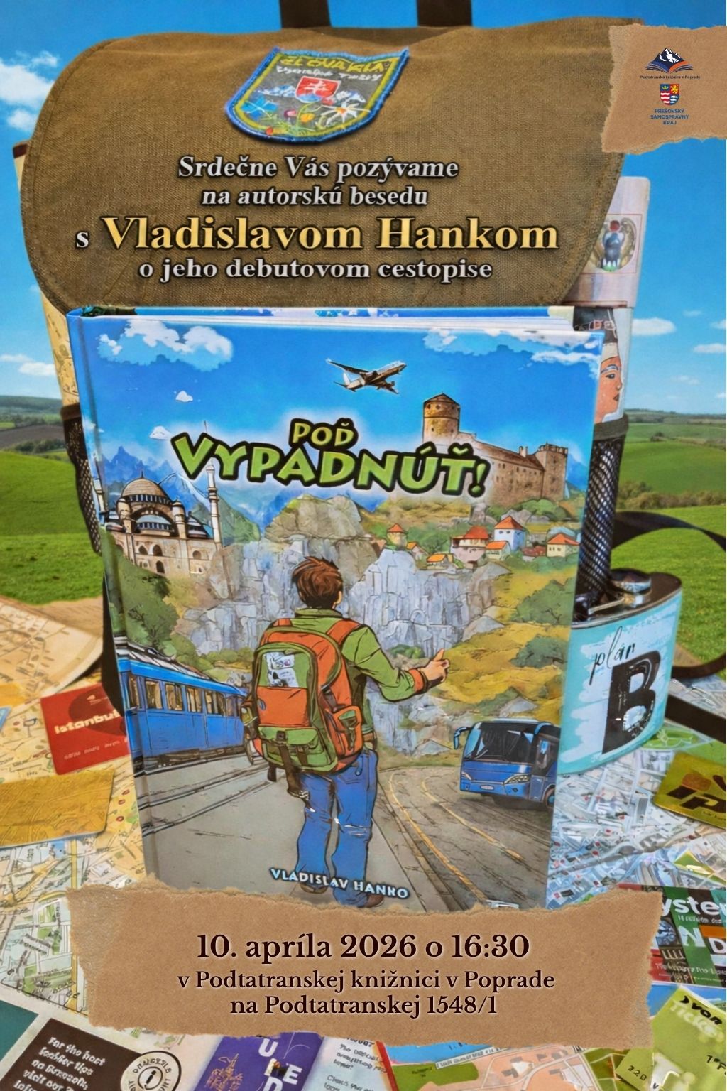 Poď vypadnúť! Beseda s Vladislavom Hankom