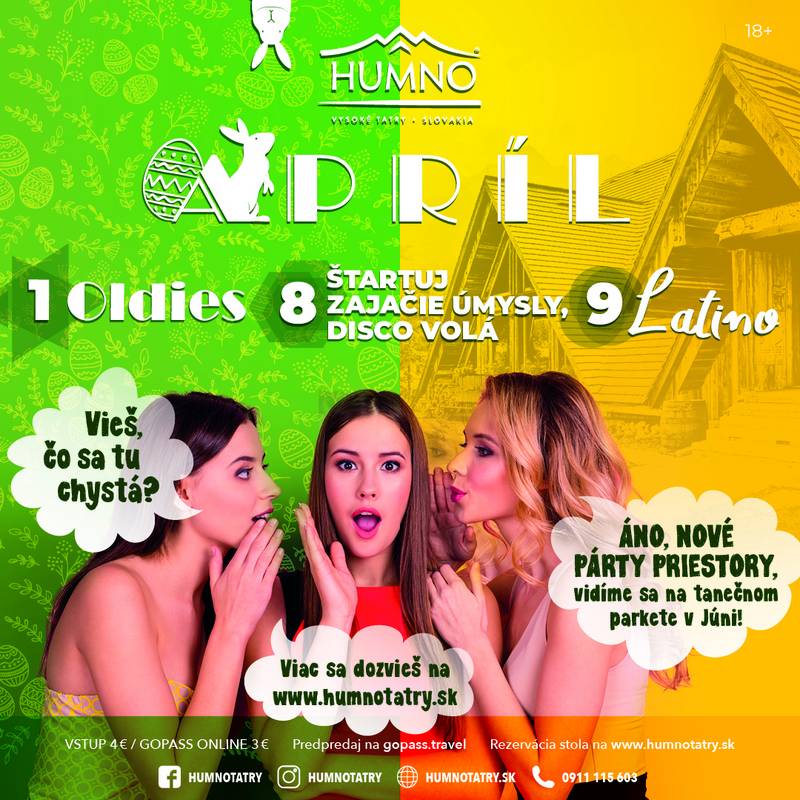 Humno Tatry – ŠTARTUJ ZAJAČIE ÚMYSLY, DISCO VOLÁ