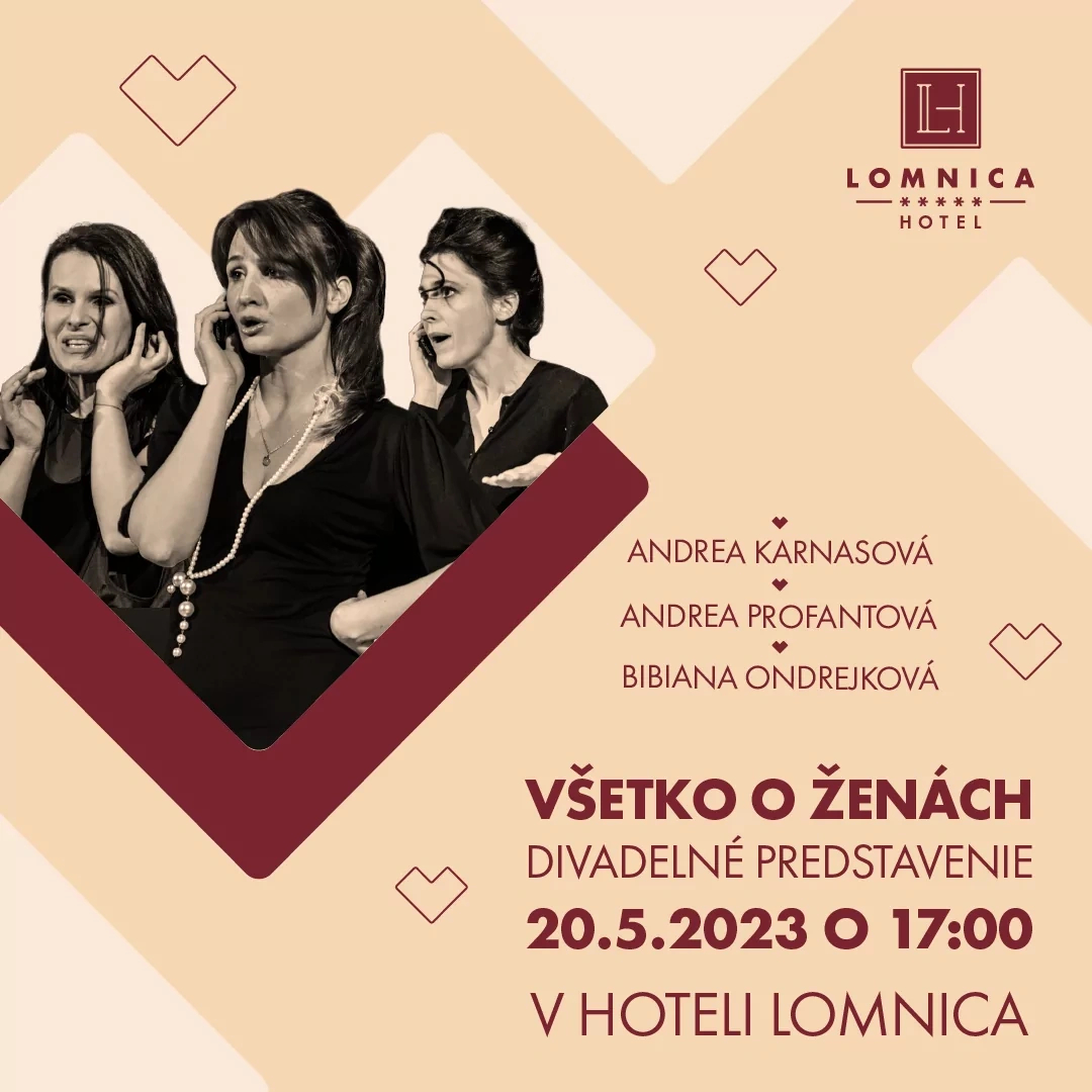 Divadelné predstavenie: KOMÉDIA VŠETKO O ŽENÁCH