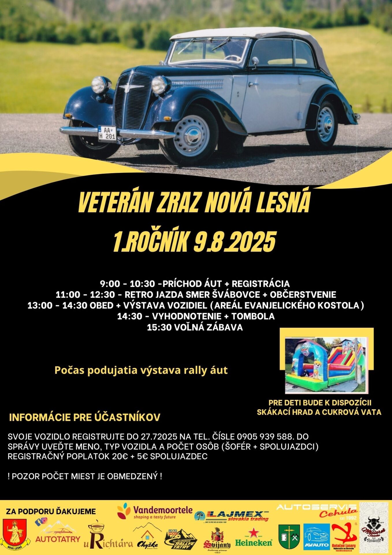 Veterán zraz Nová Lesná