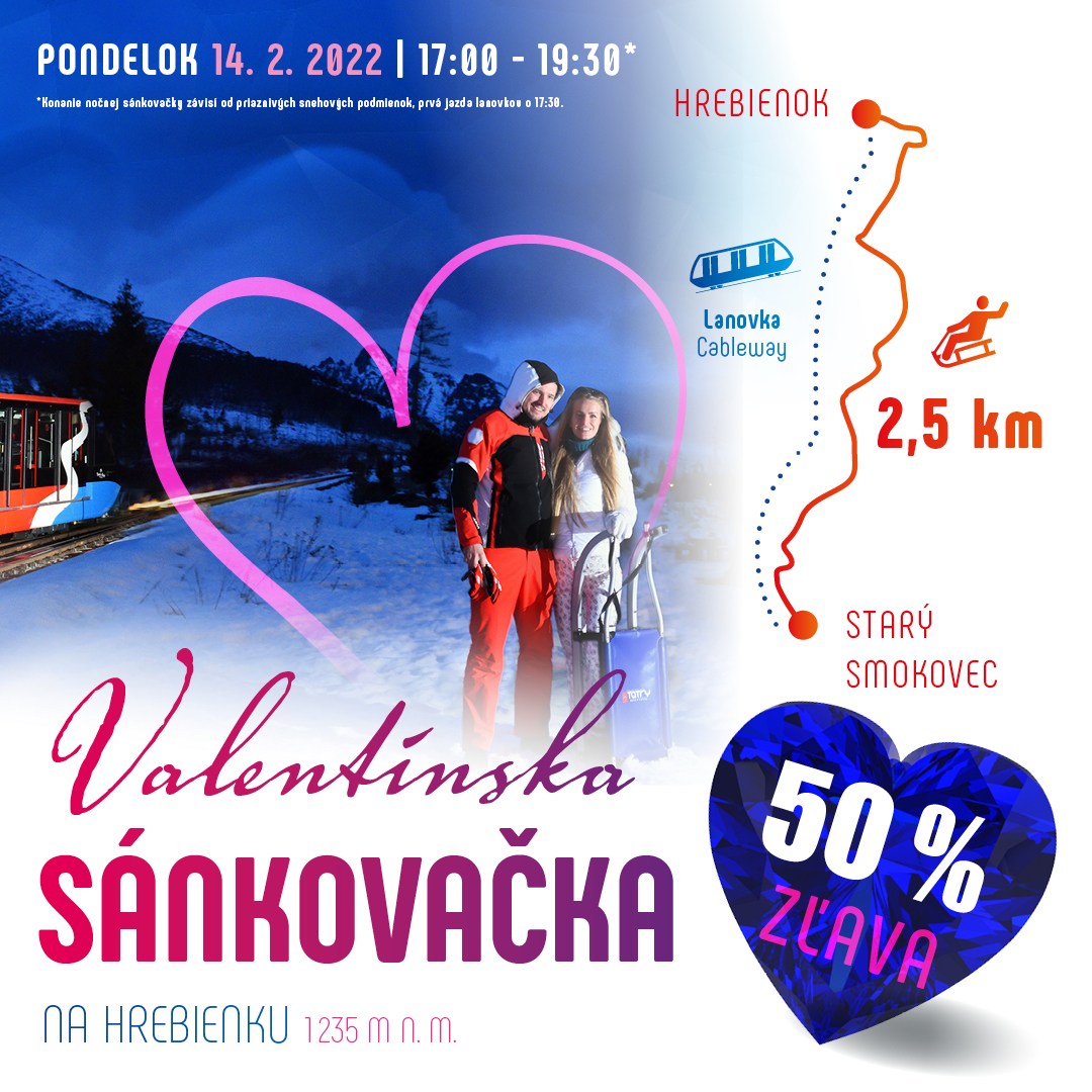 Valentínska sánkovačka