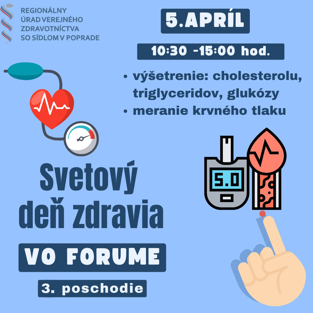 Svetový deň zdravia vo FORUME