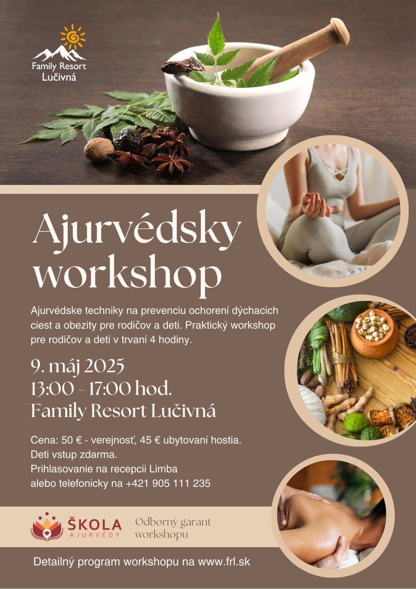 Ajurvédsky workshop