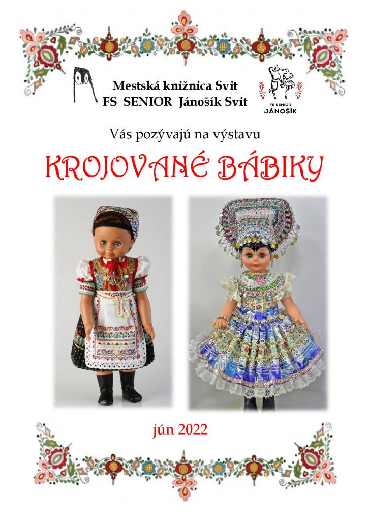 Výstava – krojované bábiky