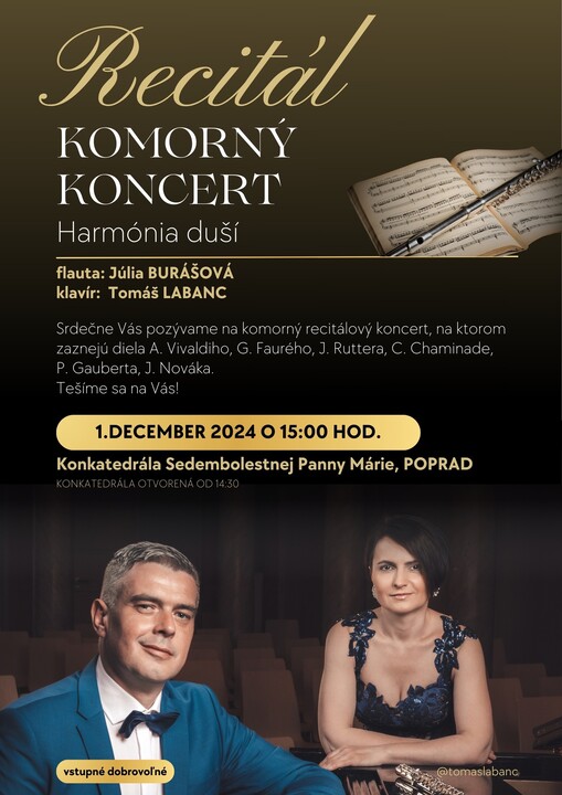 Komorný recitálový koncert