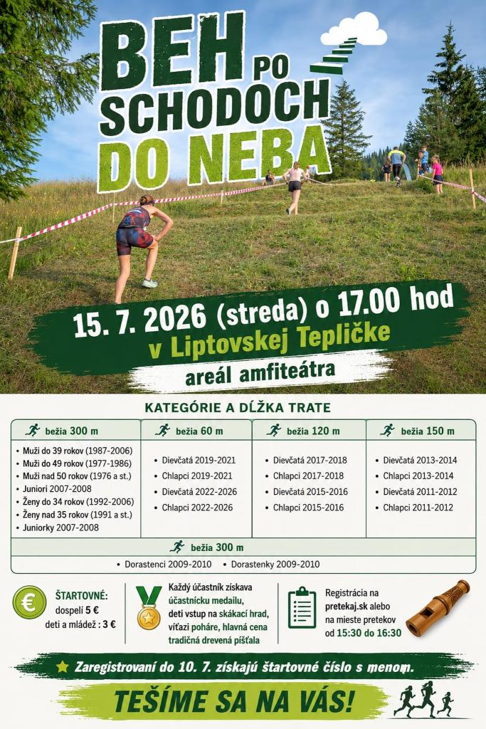 Beh po schodoch do neba