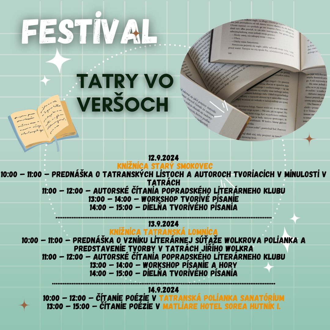 Záverečný festival TATRY VO VERŠOCH