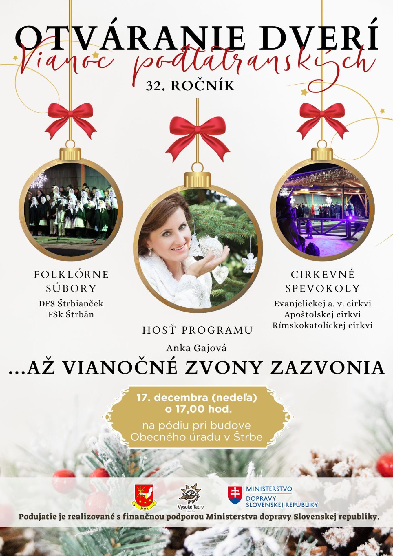 Otváranie dverí Vianoc podtatranských