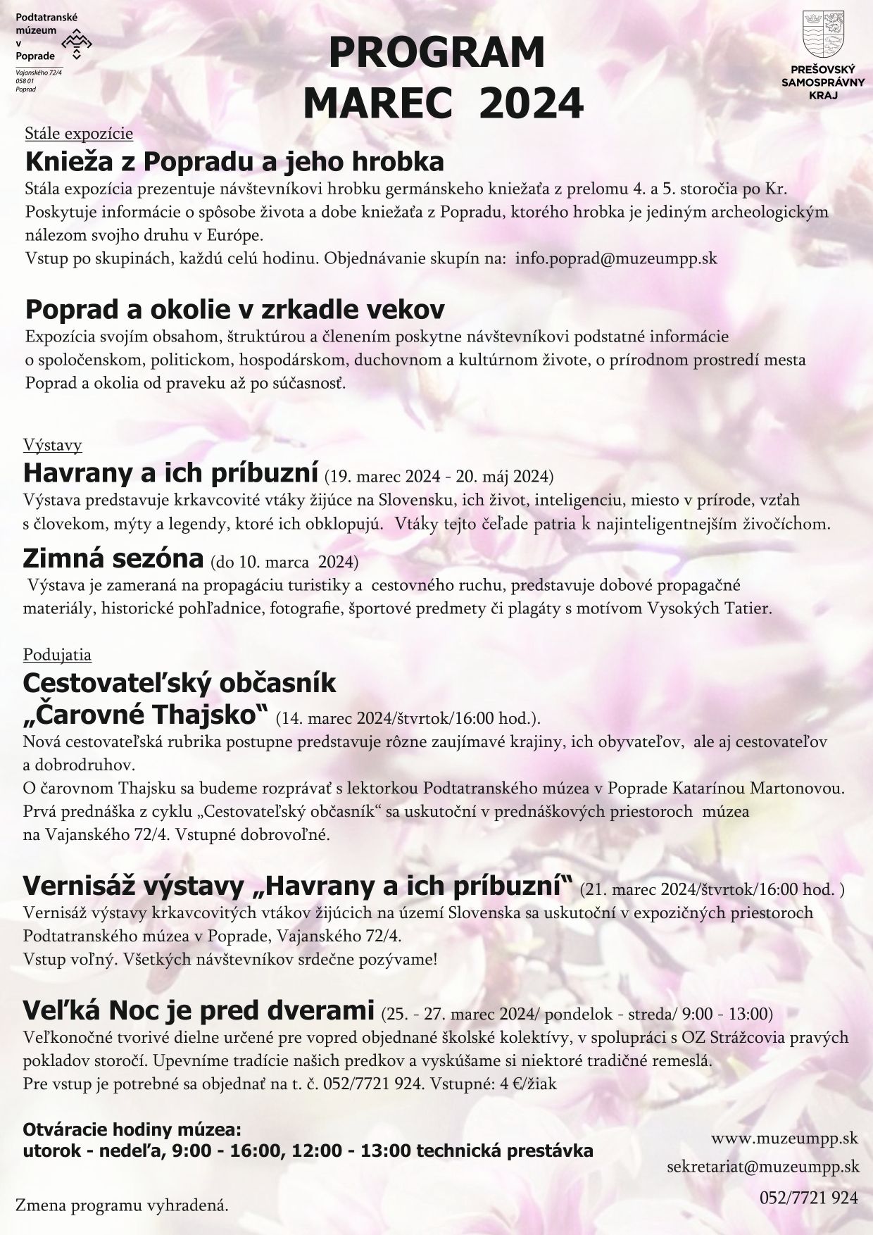 Výstava HAVRANY A ICH PRÍBUZNÍ