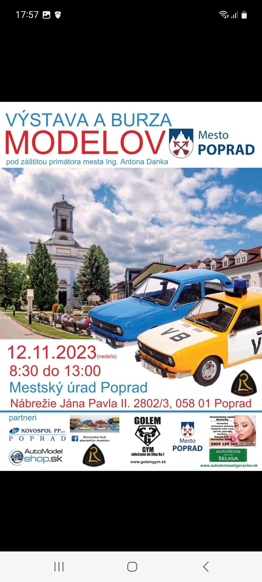 Výstava a burza modelov