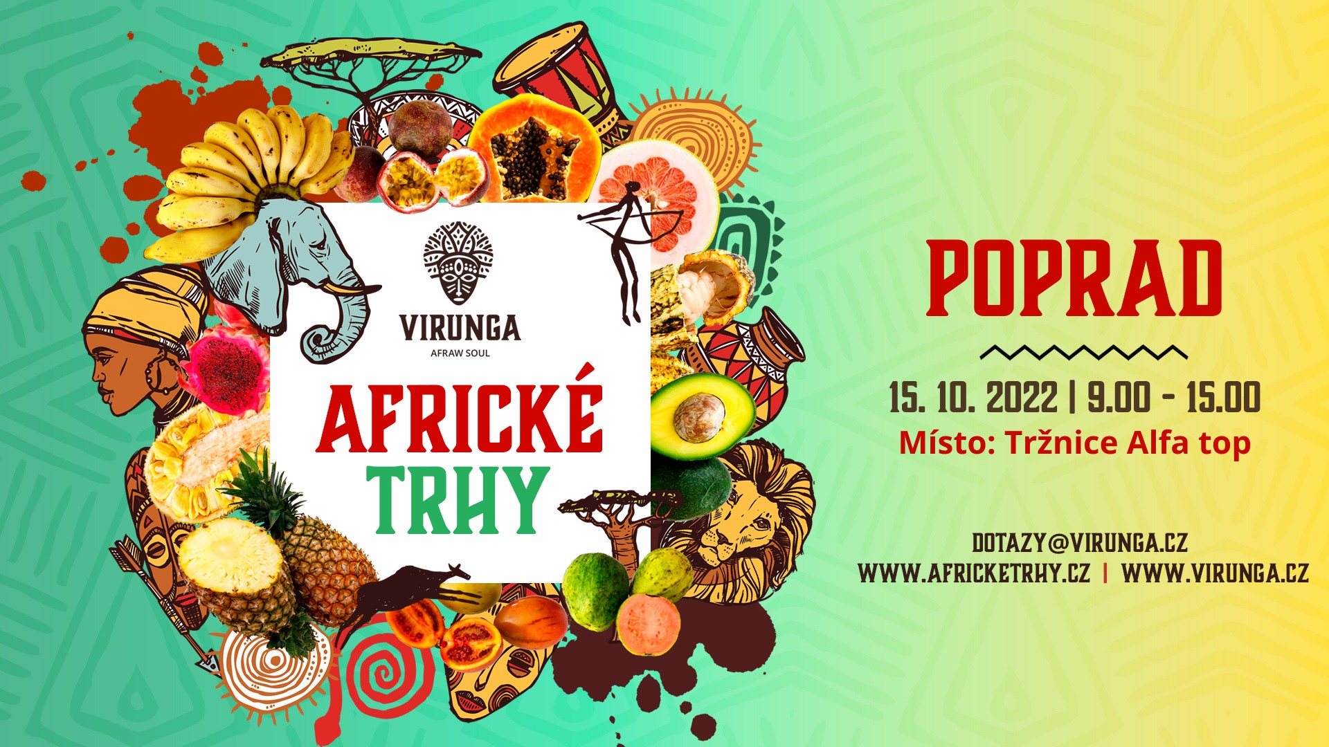 Africké trhy v Poprade