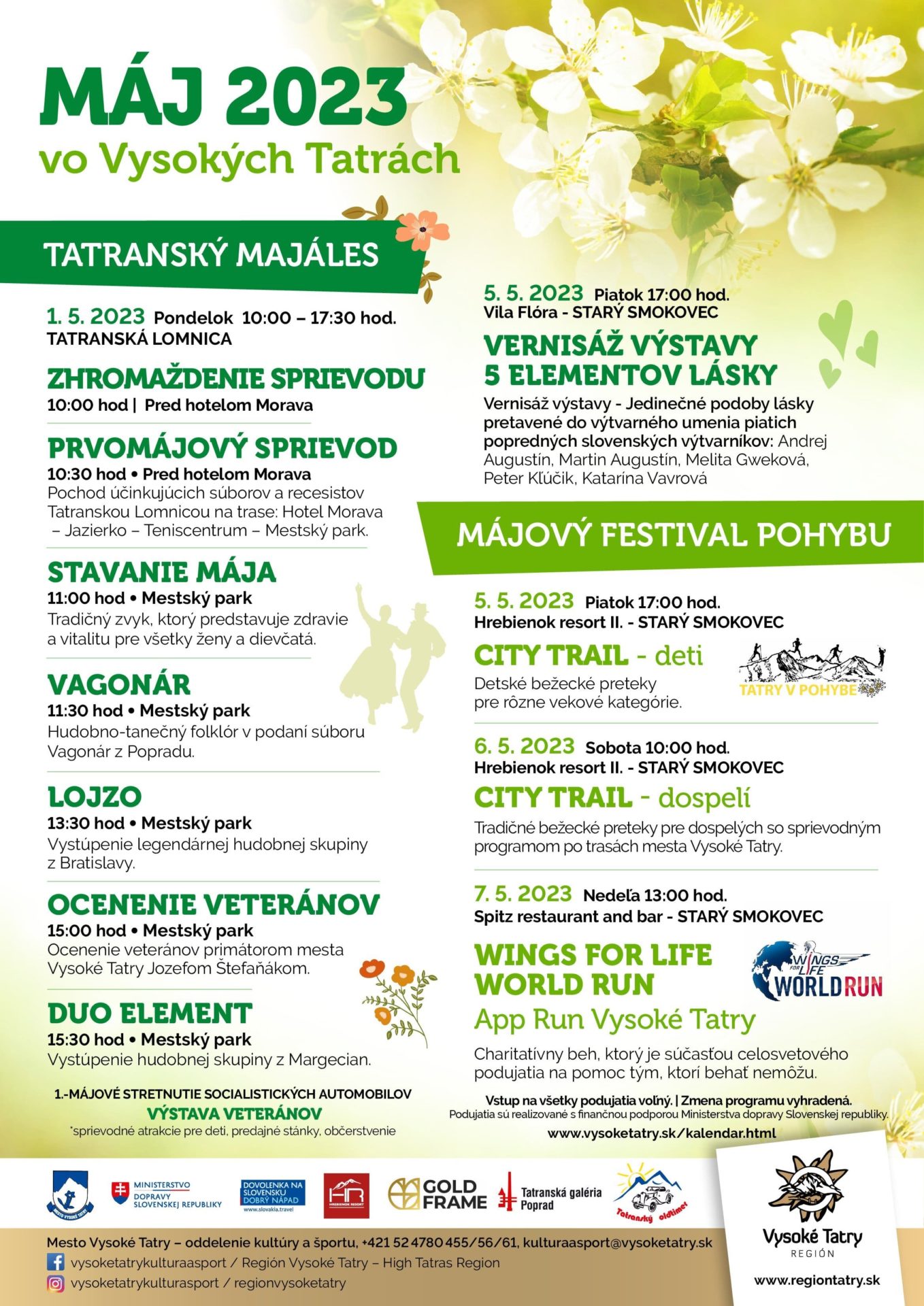 Wings for life World Run APP RUN Vysoké TATRY 2023