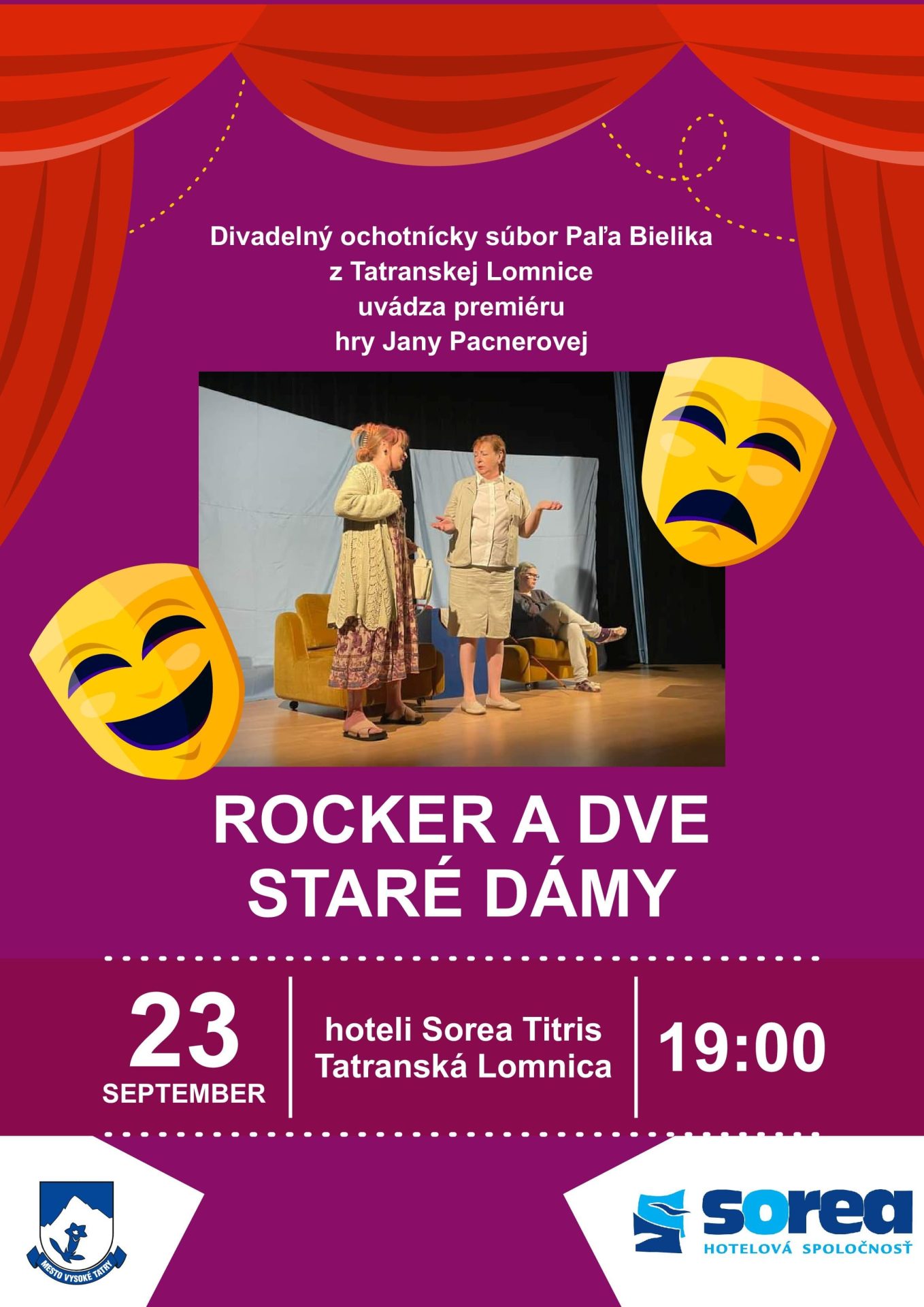 Divadlo Paľa Bielika – Rocker a dve staré dámy