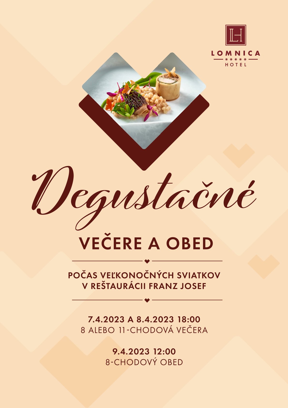 Degustačná večera počas Veľkonočných sviatkov