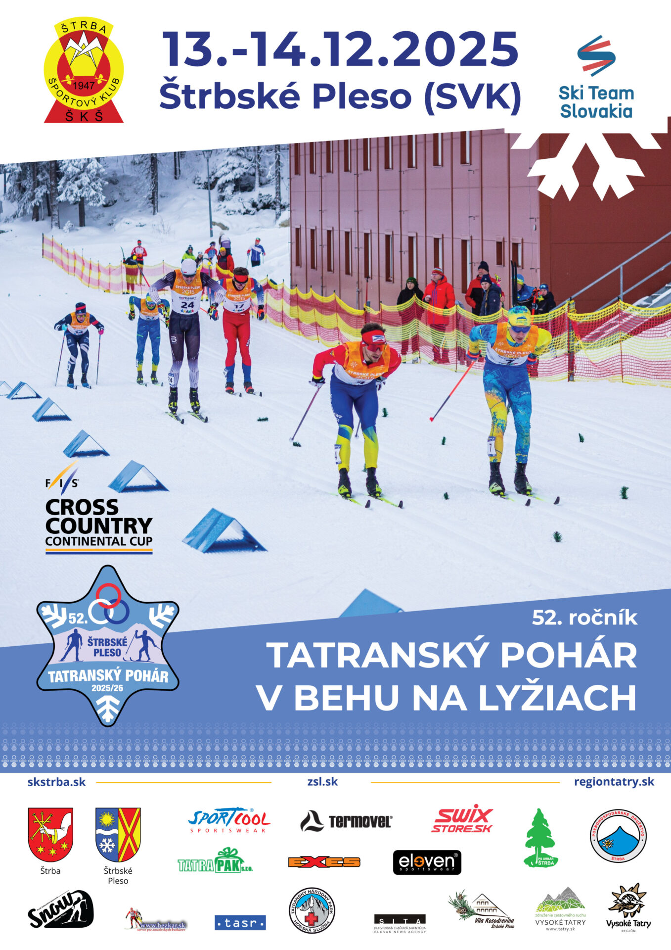 52. ročník medzinárodných pretekov Tatranský pohár v behu na lyžiach