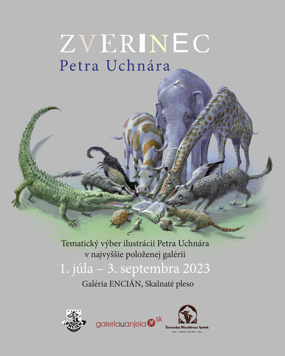 Výstava Zverinec Petra Uchnára