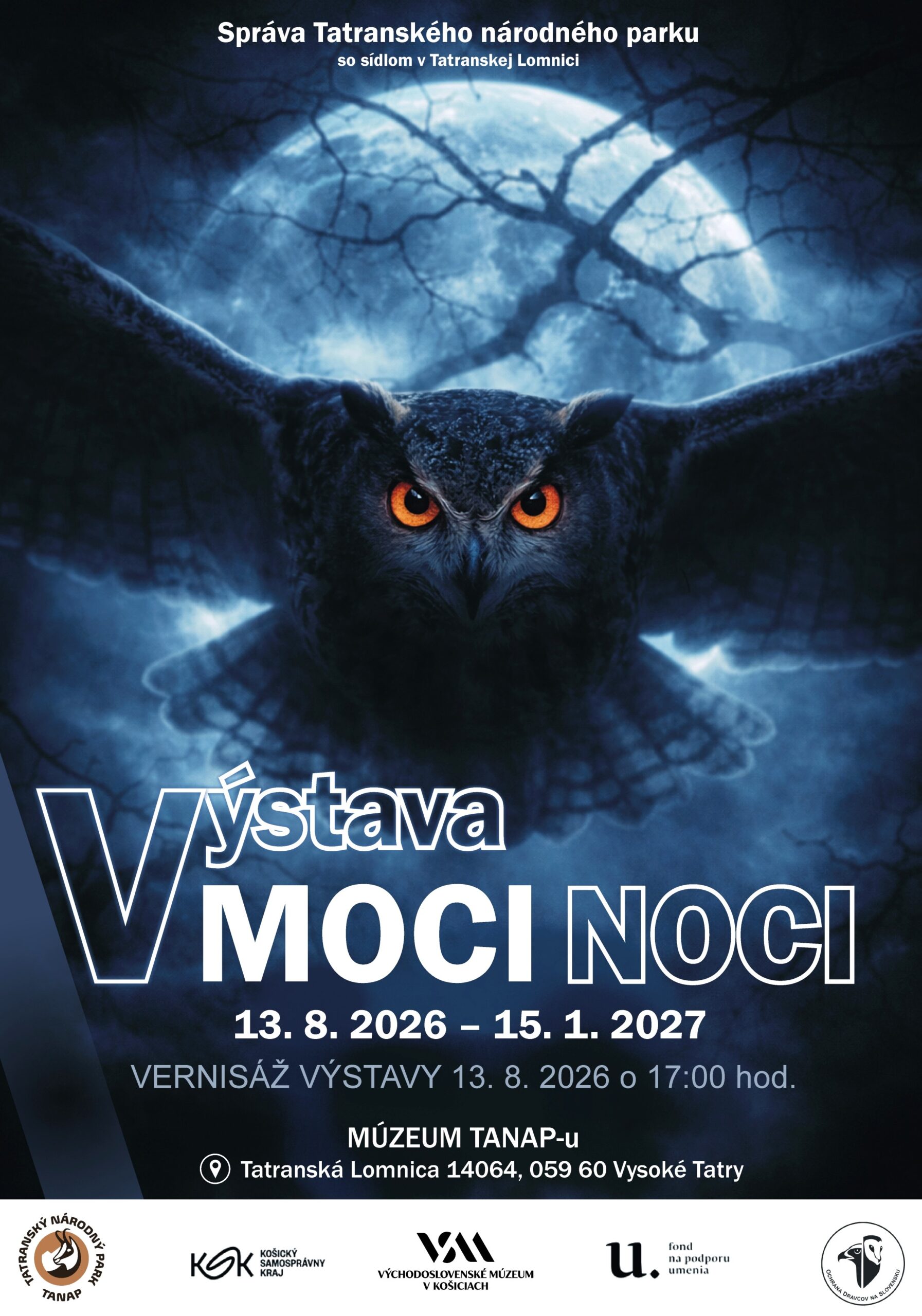 Vernisáž výstavy a výstava V MOCI NOCI