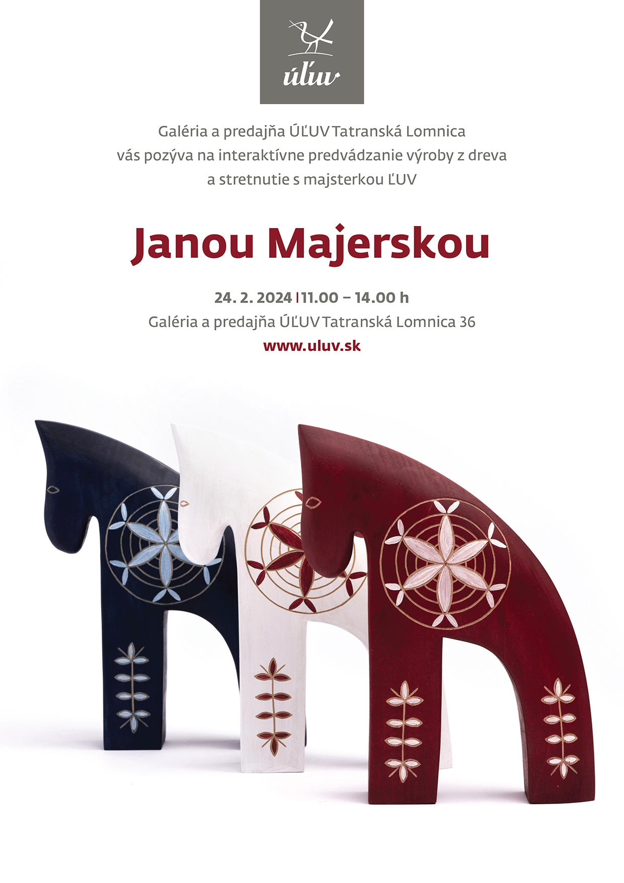 LÍNIE V TVORBE  JANY MAJERSKEJ – predvádzanie výroby z dreva