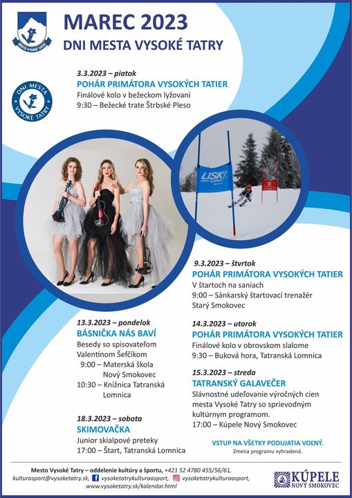 Dni mesta Vysoké Tatry – TATRANSKÝ GALAVEČER