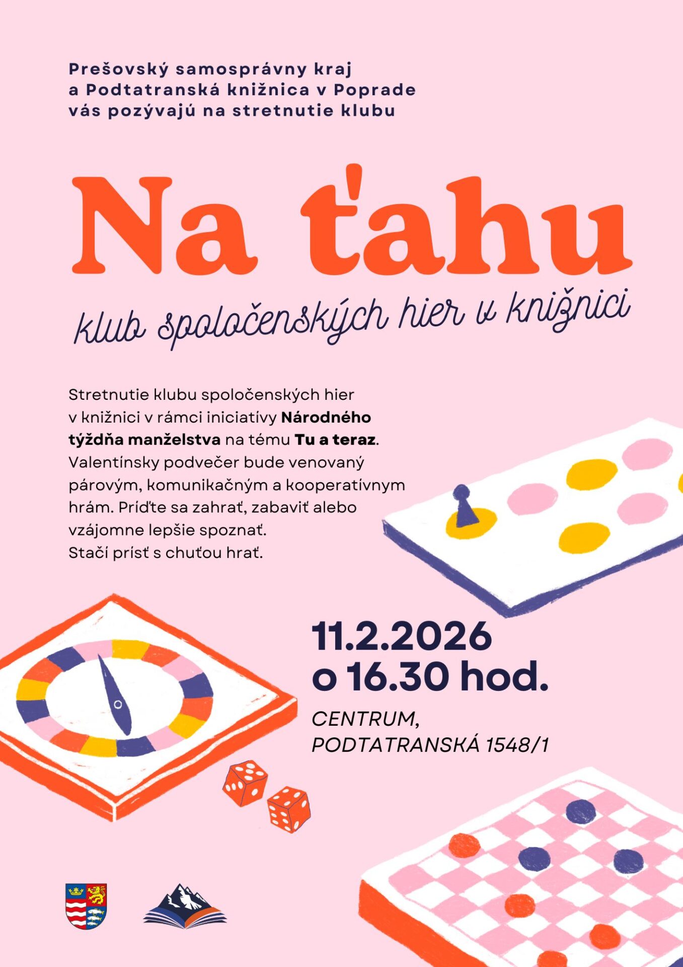 Na ťahu – klub spoločenských hier v knižnici