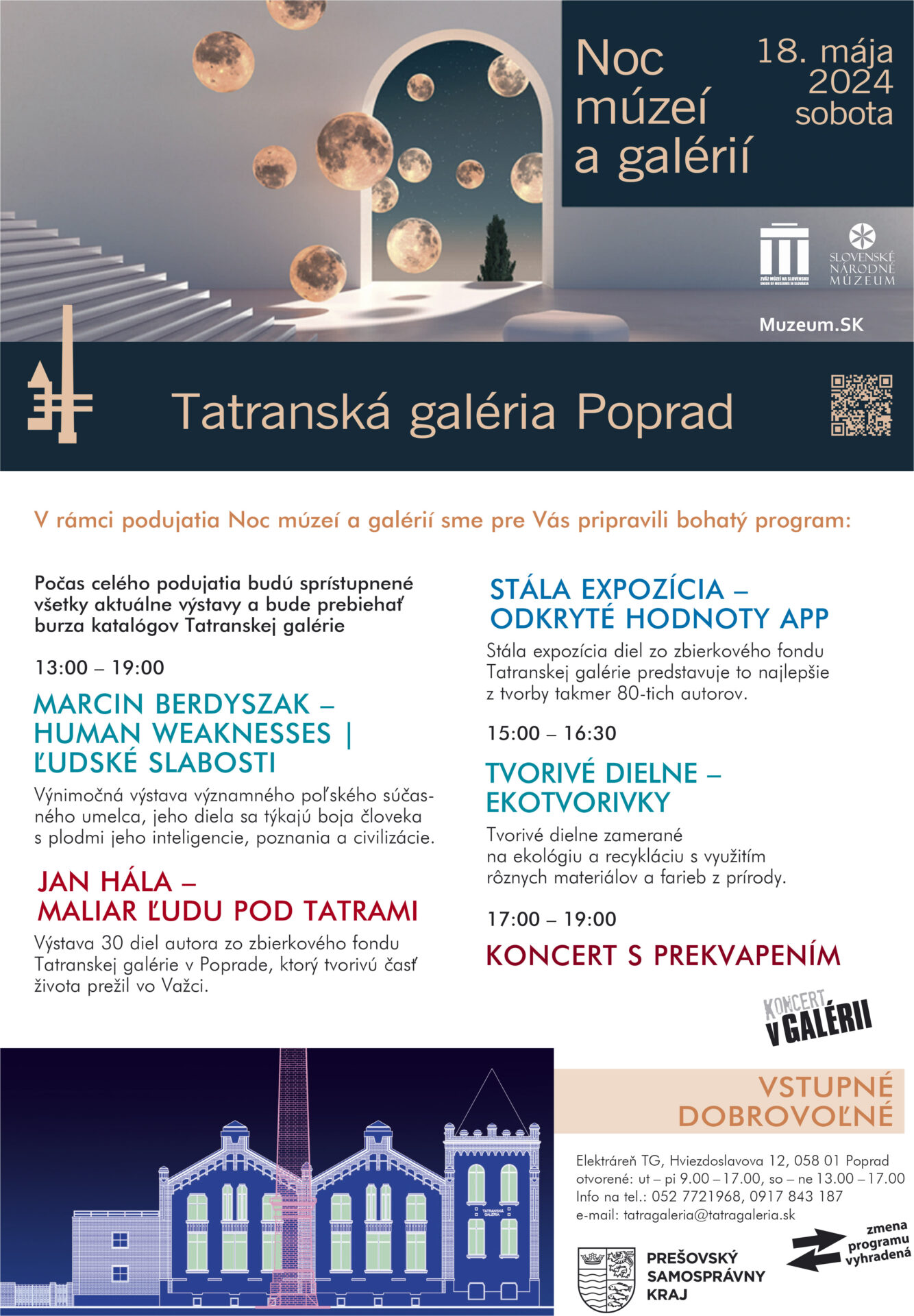 Noc múzeí a galérií 2024