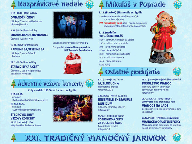 XXI. Tradičný Vianočný Jarmok