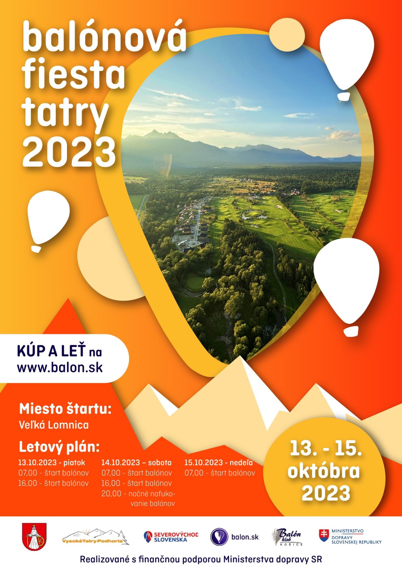 3. balónová fiesta Tatry 2023