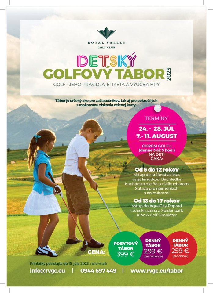 Detský golfový tábor