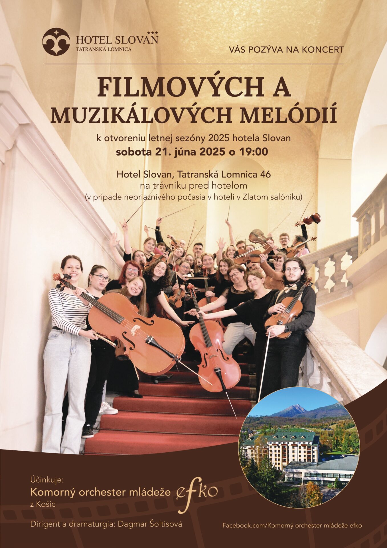 Koncert filmových a muzikálových melódií