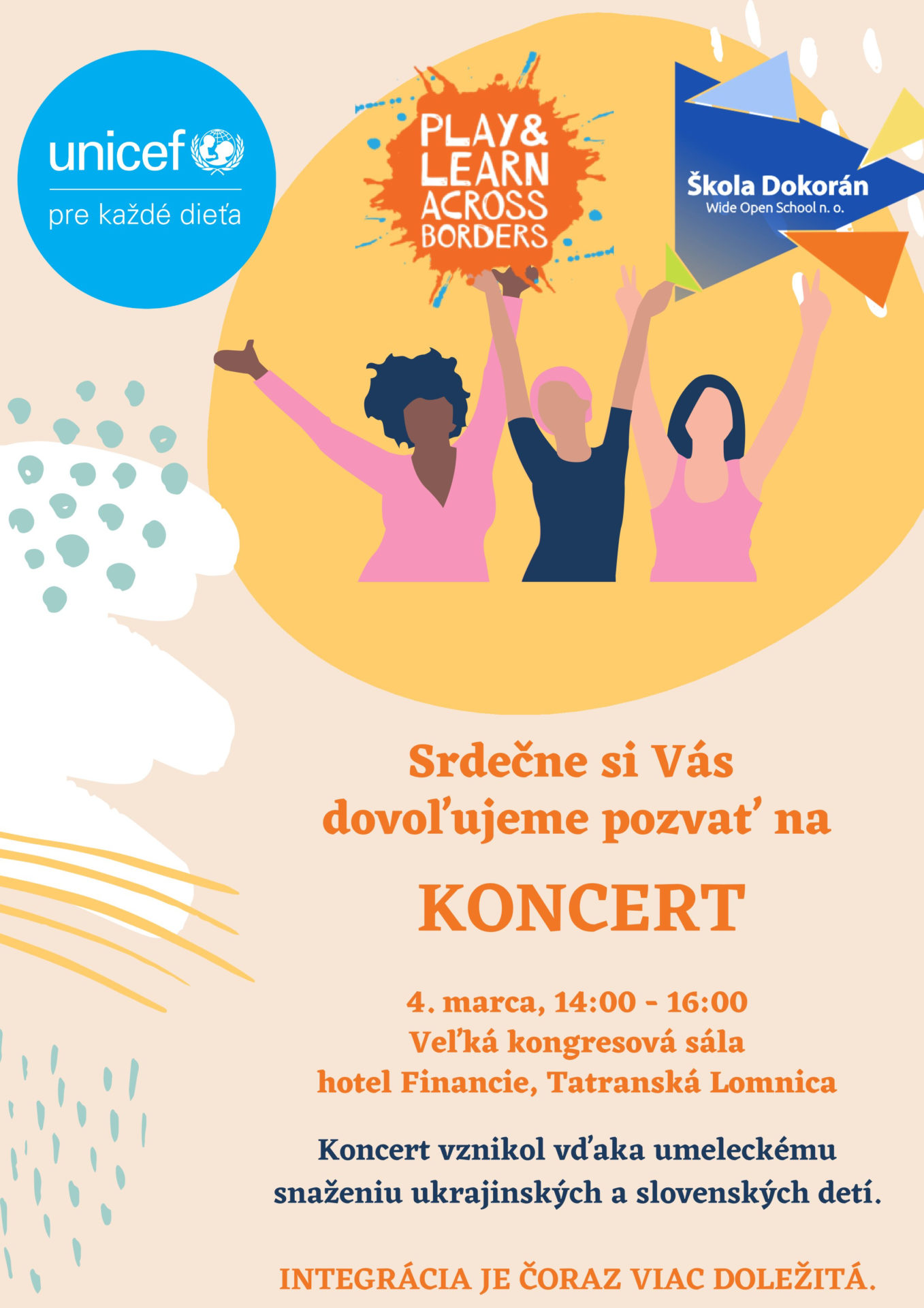 KONCERT umeleckého snaženia UA/SK