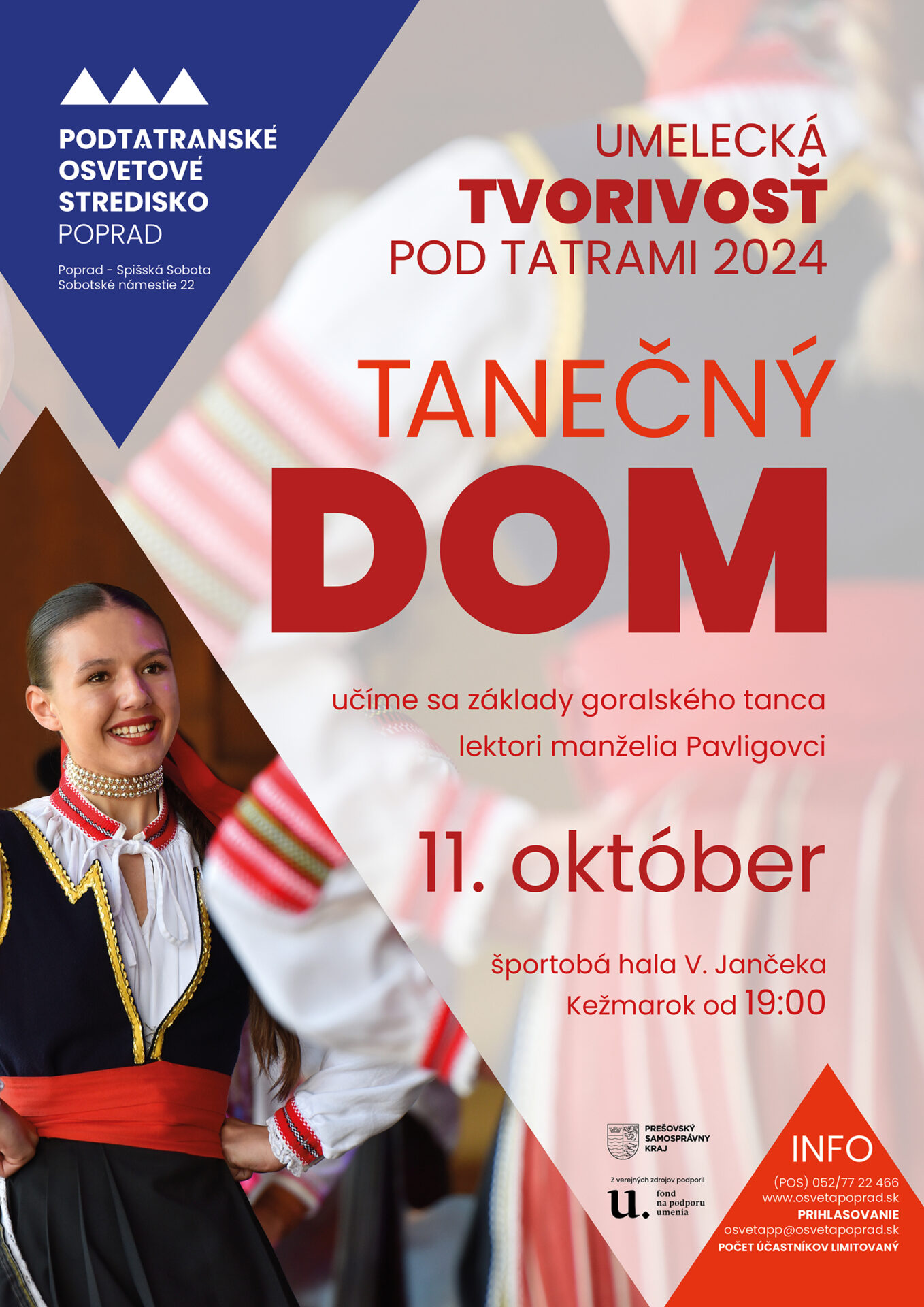 Tvorivé dielne: TANEČNÝ DOM 2024 goralský tanec