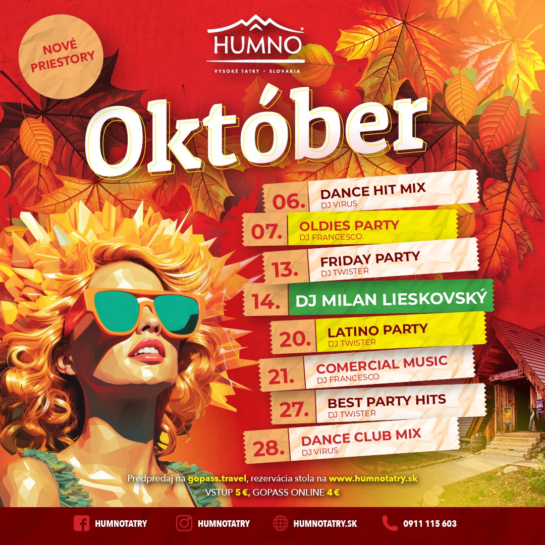 Party v Humne október