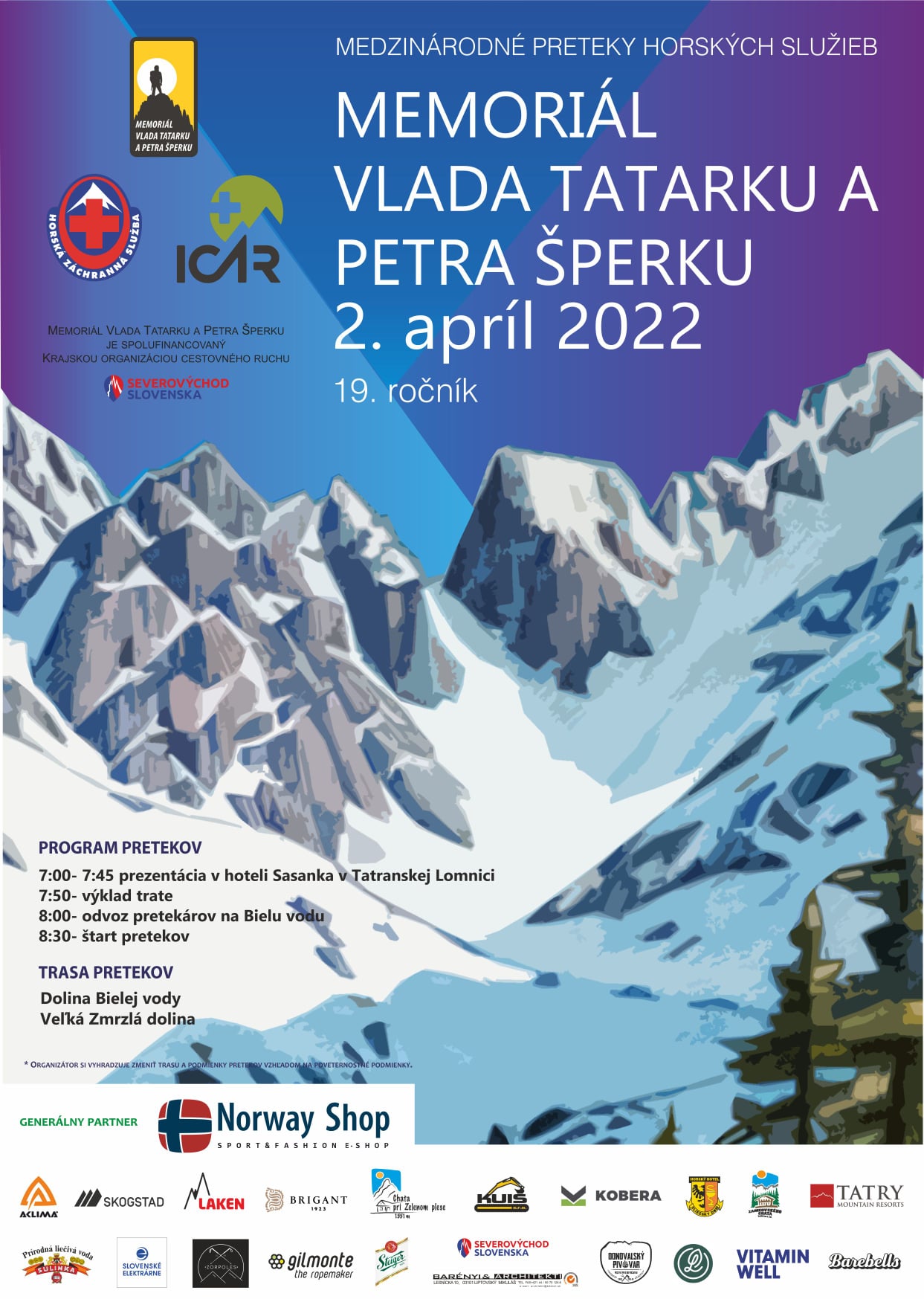 MEMORIÁL Vlada Tatarku a Petra Šperku 2022